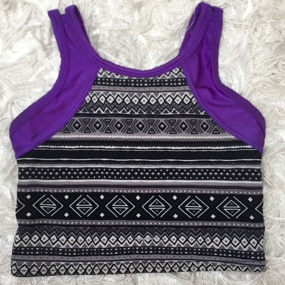 ⬇️ 2 Marked Listings for $25 - Big Girls Athletic Dance Sports Top - Picture 2 of 7